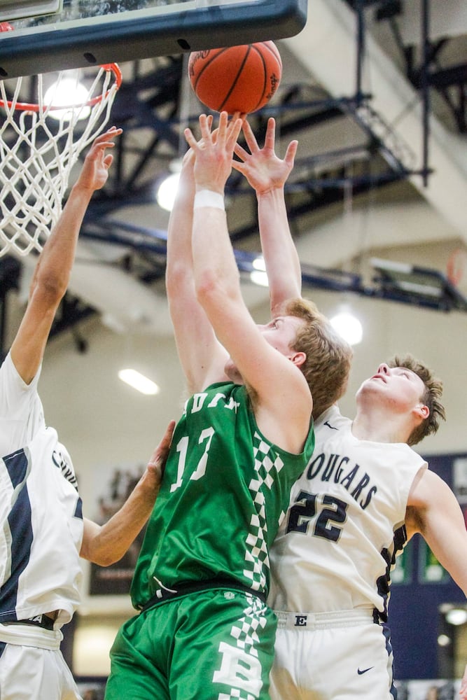 Edgewood vs Badin basketball