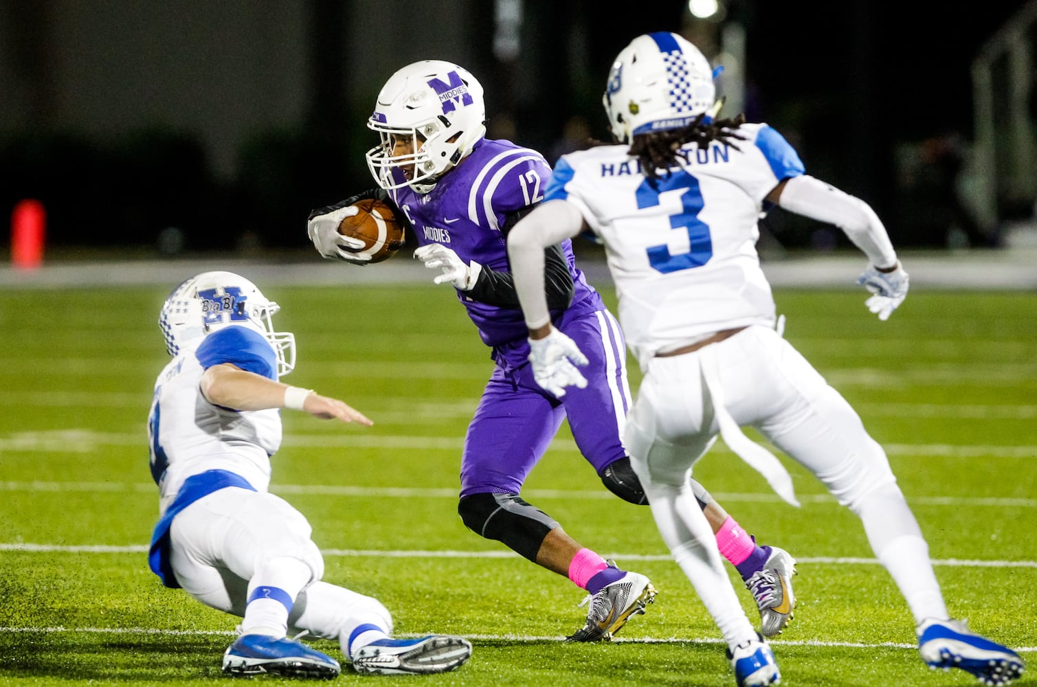 Hamilton Big Blue football beats Middletown Middies Friday, Oct. 19