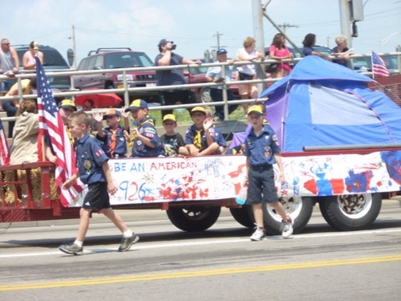 Spotted at Hamilton 4th parade