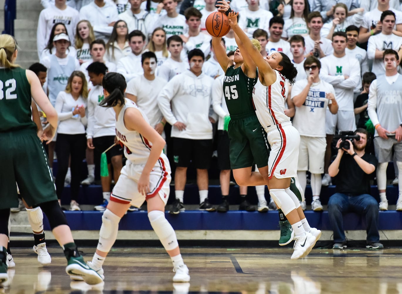 Mason vs Lakota West girls basketball