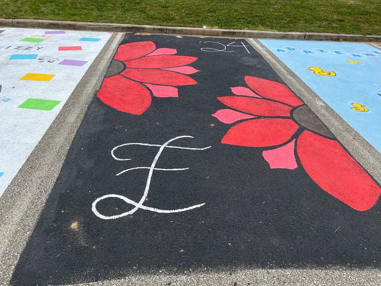 Fairfield High School senior parking lot spaces 