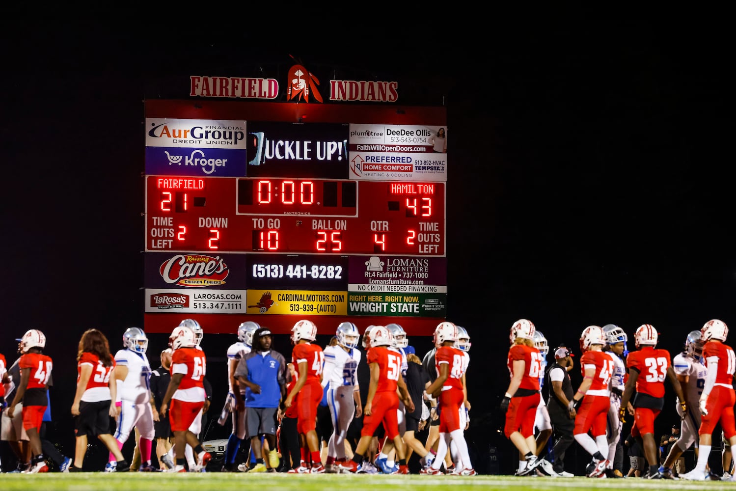 100424 Hamilton vs Fairfield Football