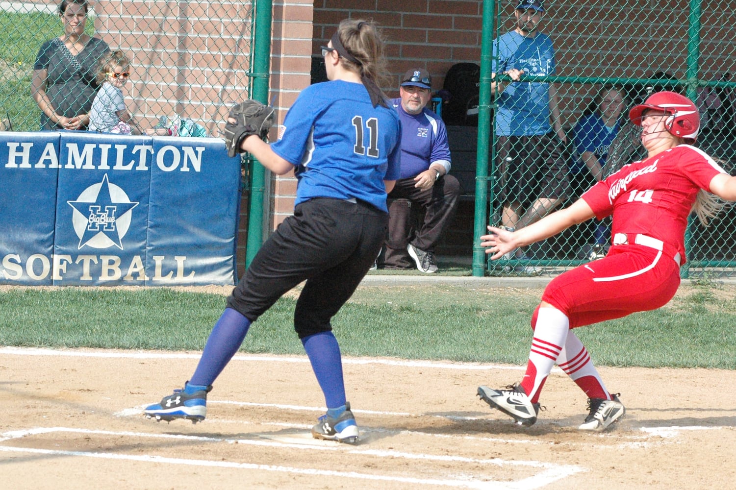 PHOTOS: Fairfield Vs. Hamilton High School Softball