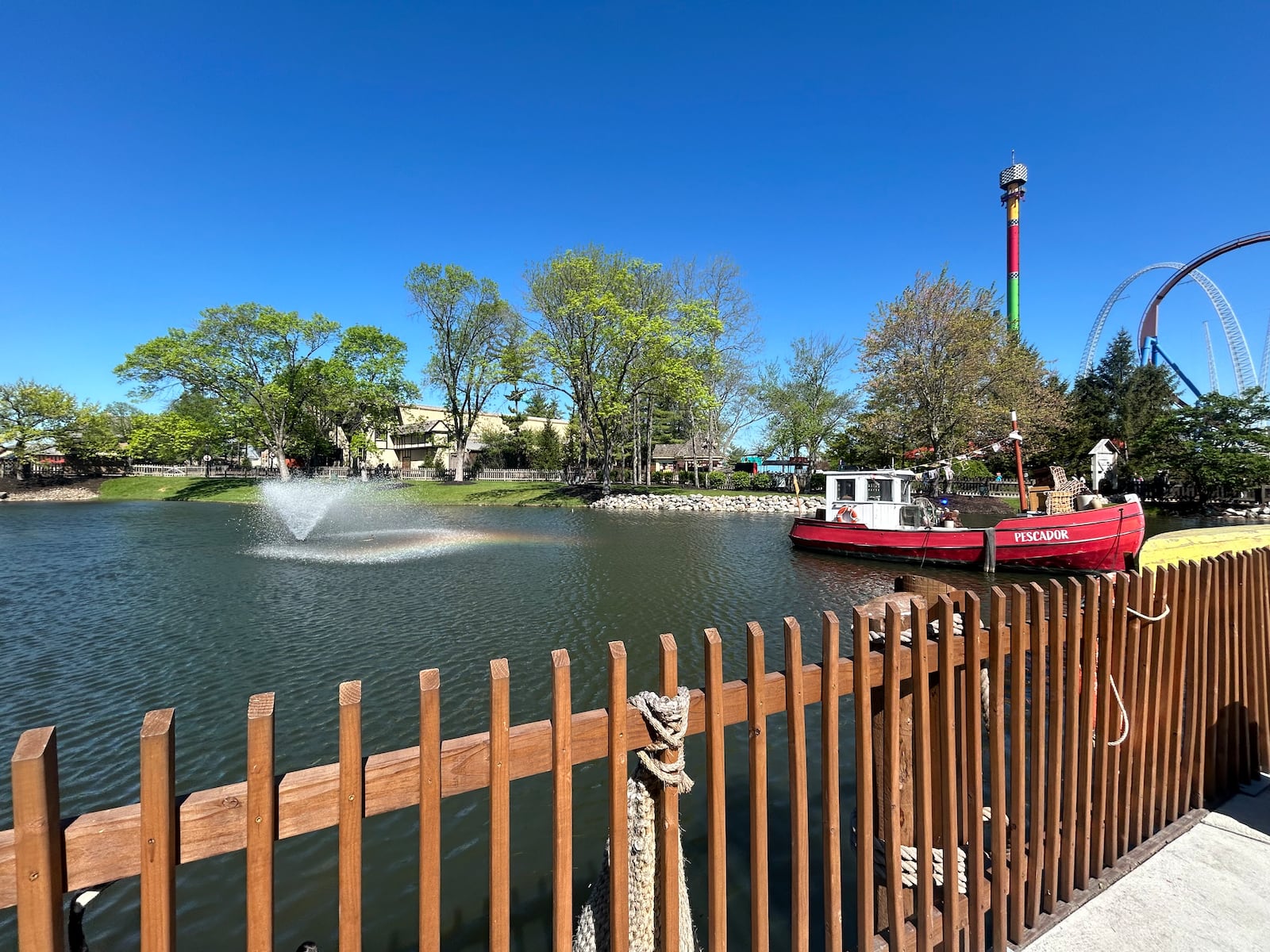 Kings Island opened for its 52nd season on Saturday, April 20, 2024. ALEX CUTLER/STAFF