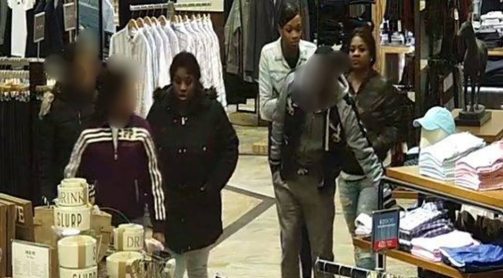 The Butler County Sheriff’s Office is asking for help in identifying these three women who are suspects in a recent theft of $3,700 worth of perfume from Dillard’s at Liberty Center. BUTLER COUNTY SHERIFF’S OFFICE