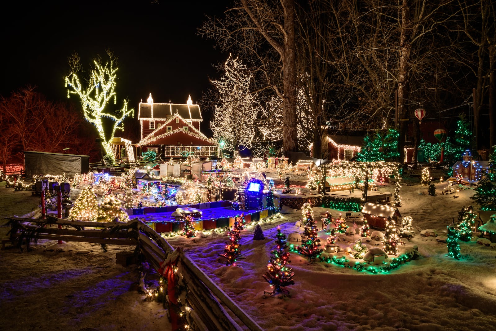 The historic Clifton mill, built in 1802 and still working, opened its Legendary Lights for the 2018 holiday season on Friday, Nov. 23. You can see Clifton Mill featured on ABC TV’s “The Great Christmas Light Fight” from 8 p.m. to 10 p.m. Monday, Dec. 3. TOM GILLIAM / CONTRIBUTING PHOTOGRAPHER