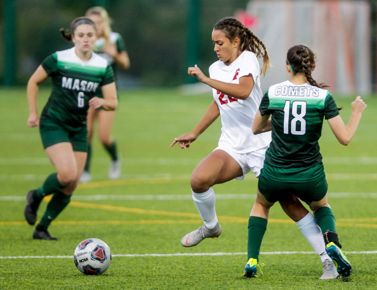 Mason vs Fairfield girls soccer