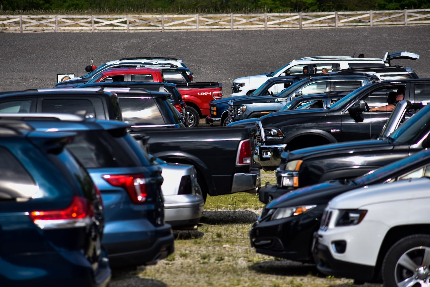 Madison High School drive-thru graduation ceremony at Land of Illusion