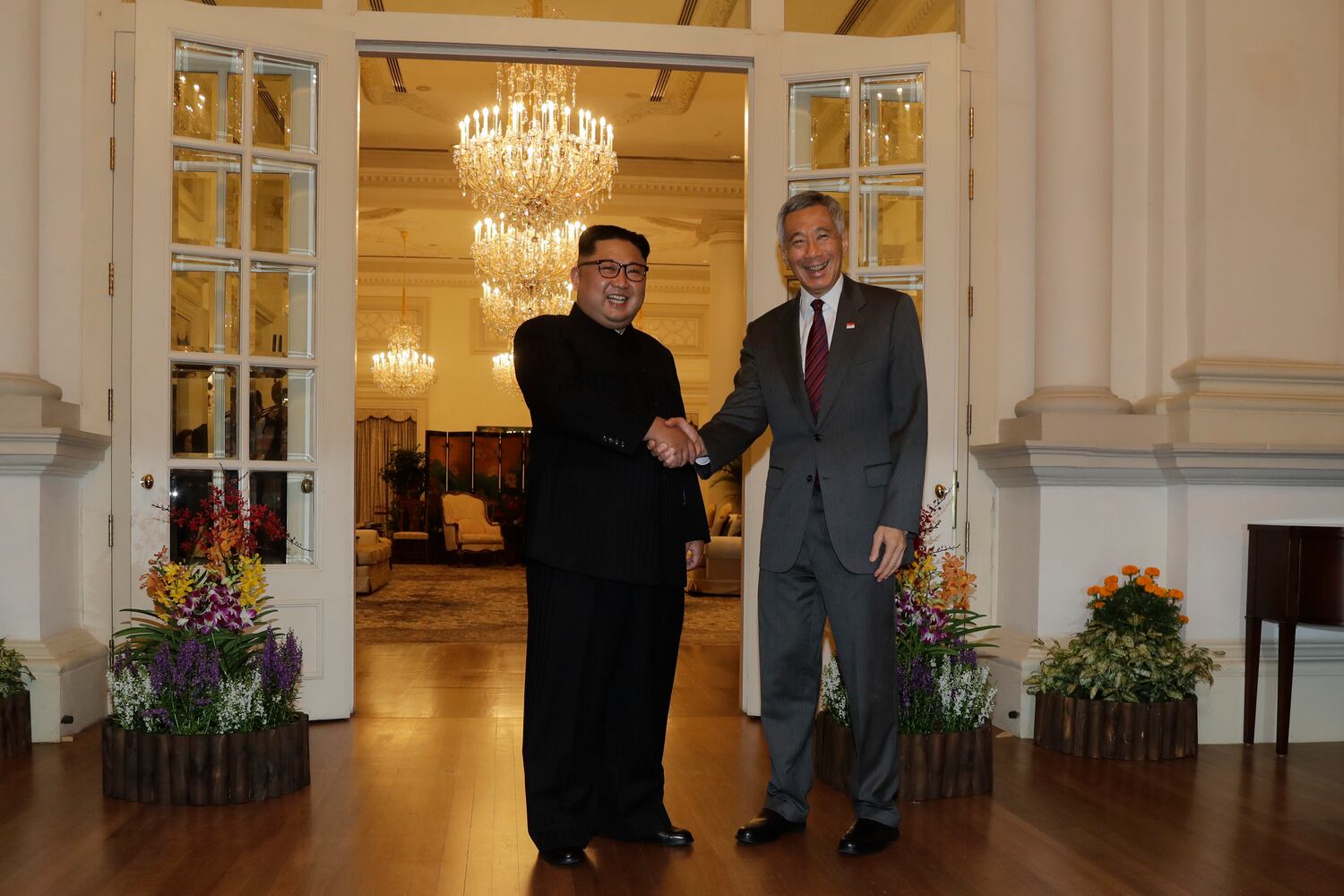 Photos: North Korea's Kim Jong Un arrives in Singapore for historic summit