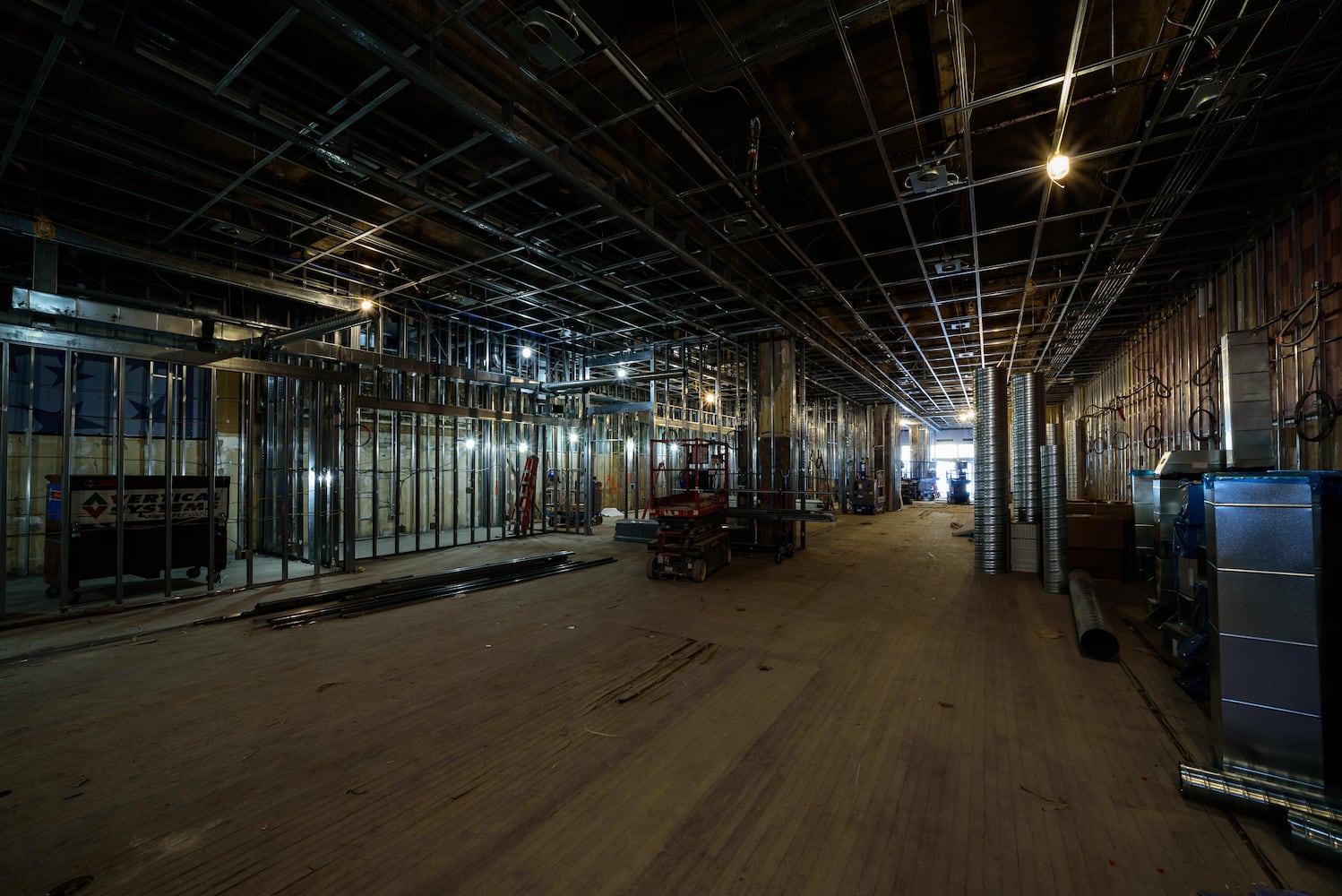 Dayton Arcade construction October 2020