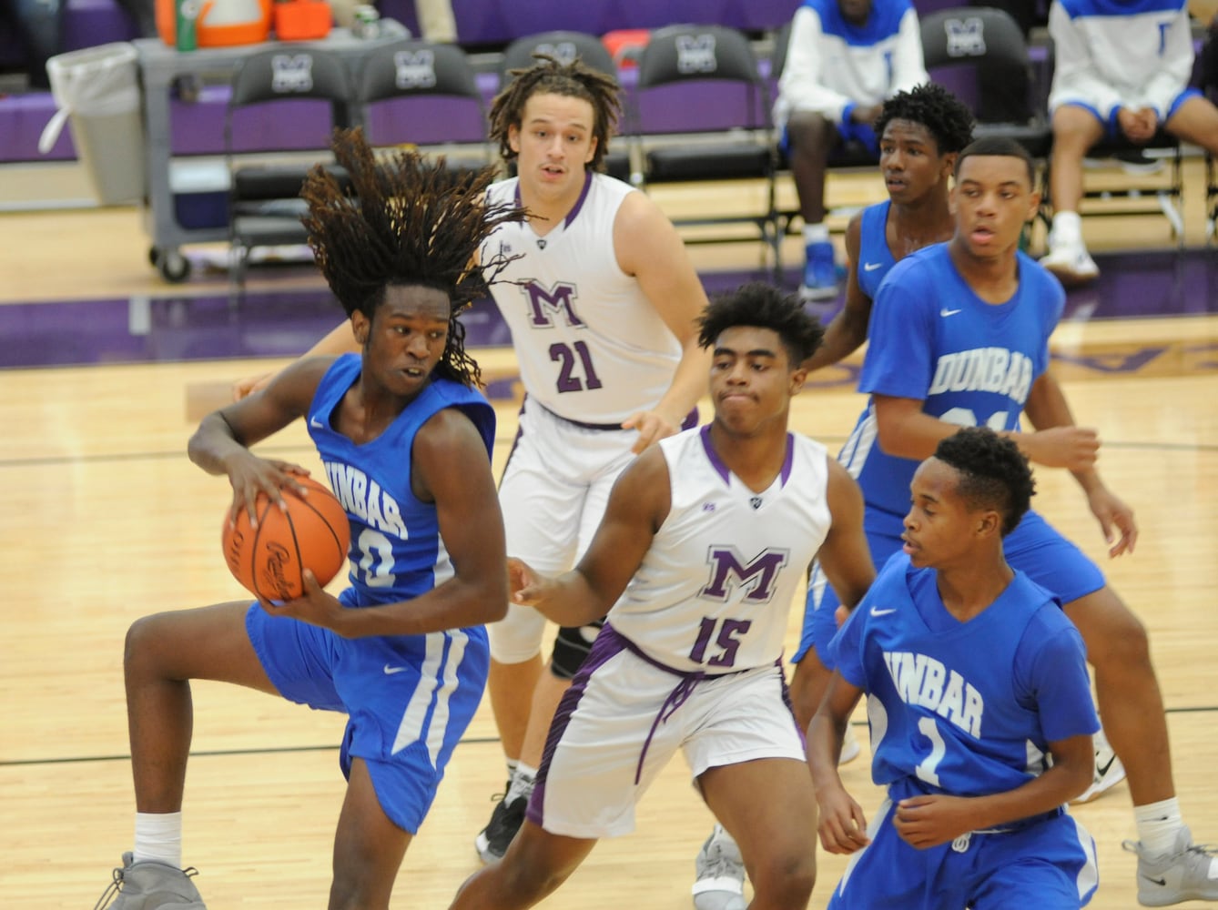 PHOTOS: Dunbar at Middletown, boys basketball