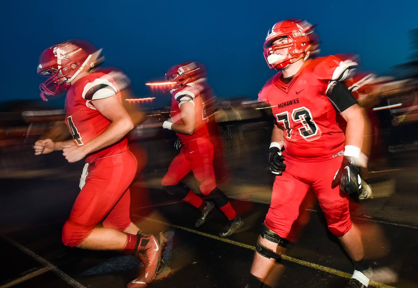 Madison vs Portsmouth playoff football