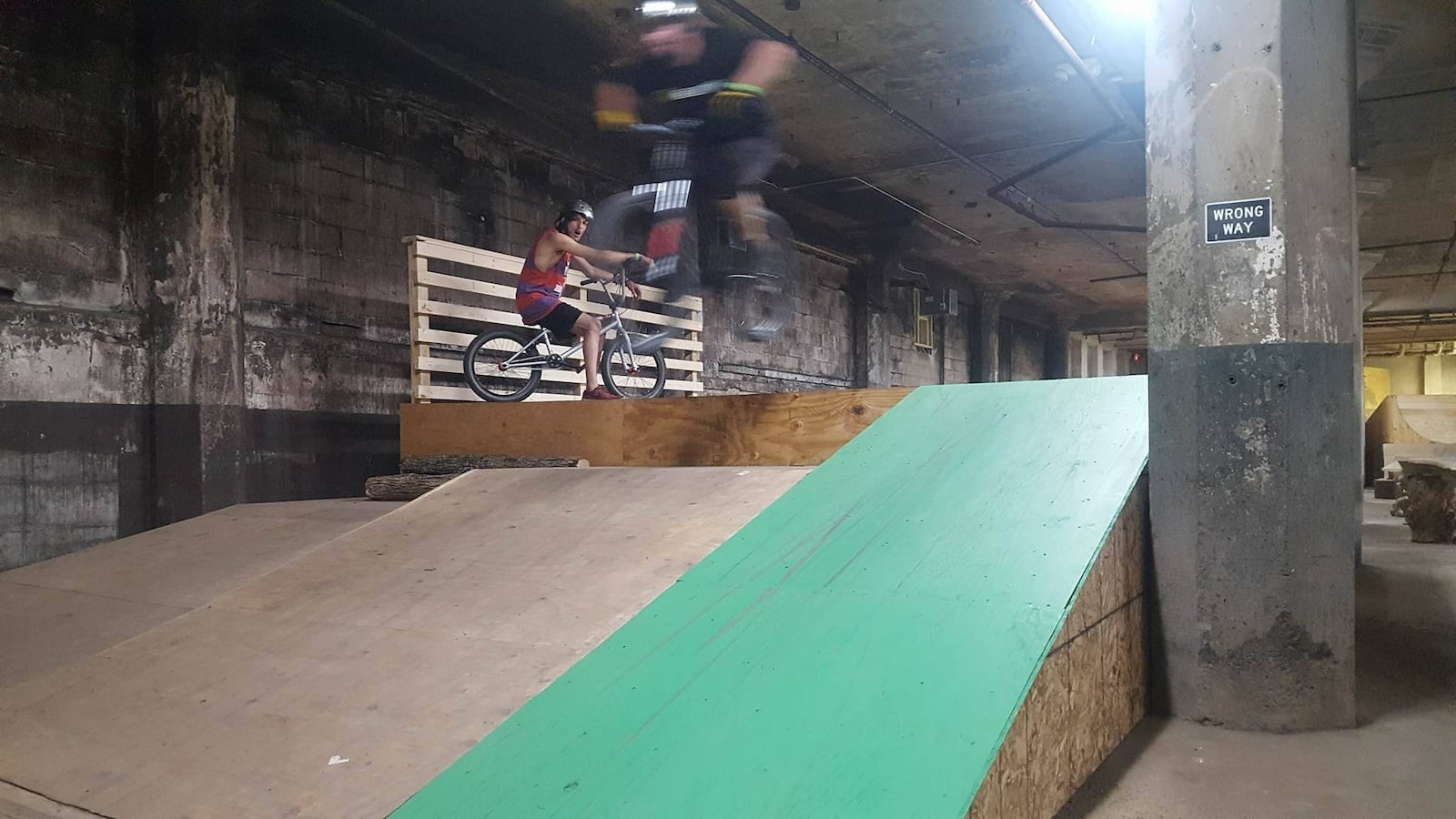 A look inside Mike’s Bike Park in Dayton. CONTRIBUTED