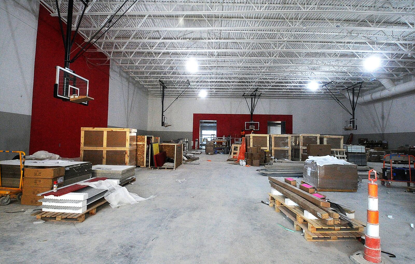 A look inside the new Franklin High School located on East Sixth Street. MARSHALL GORBY\STAFF