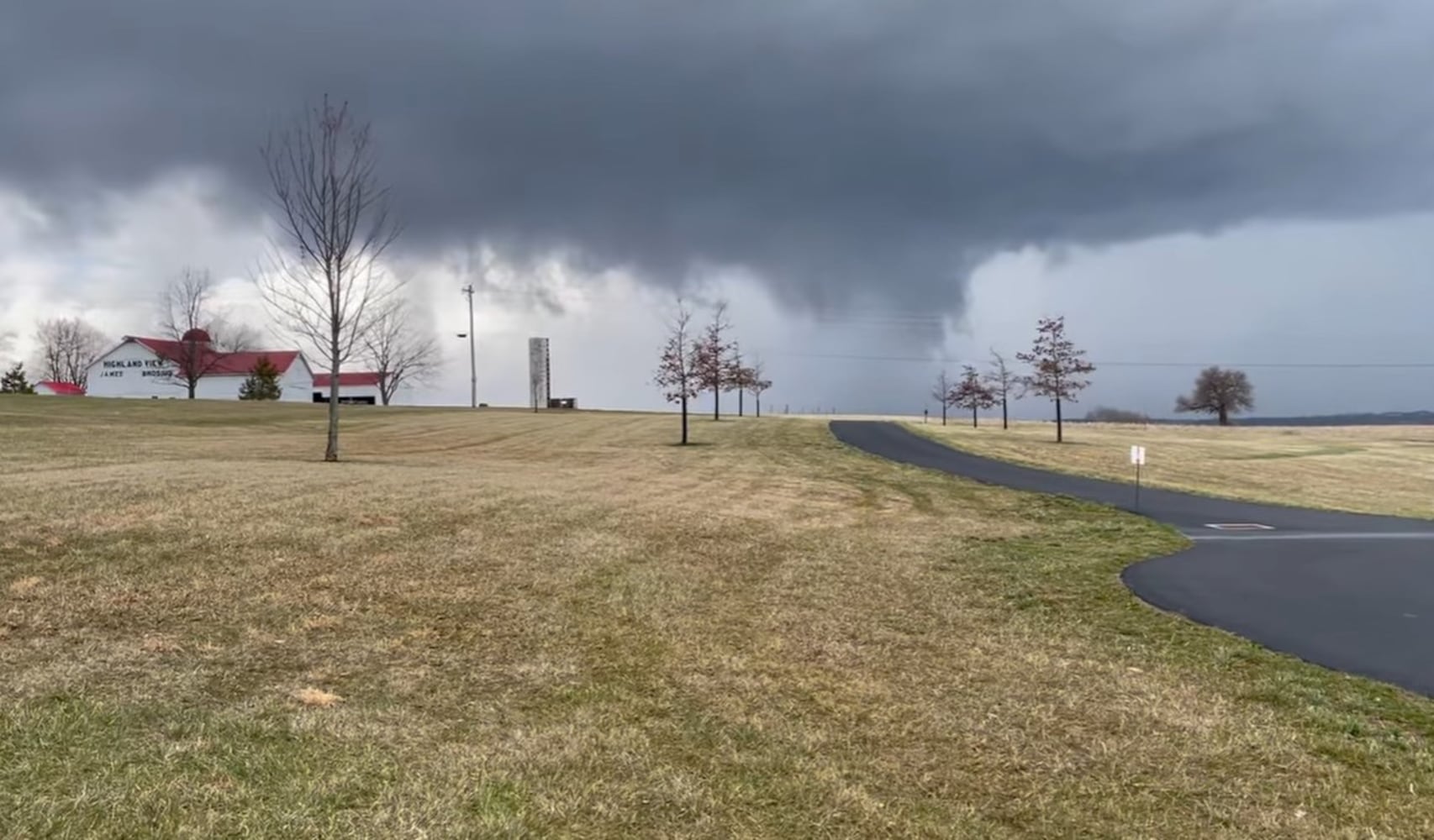 Funnel clouds