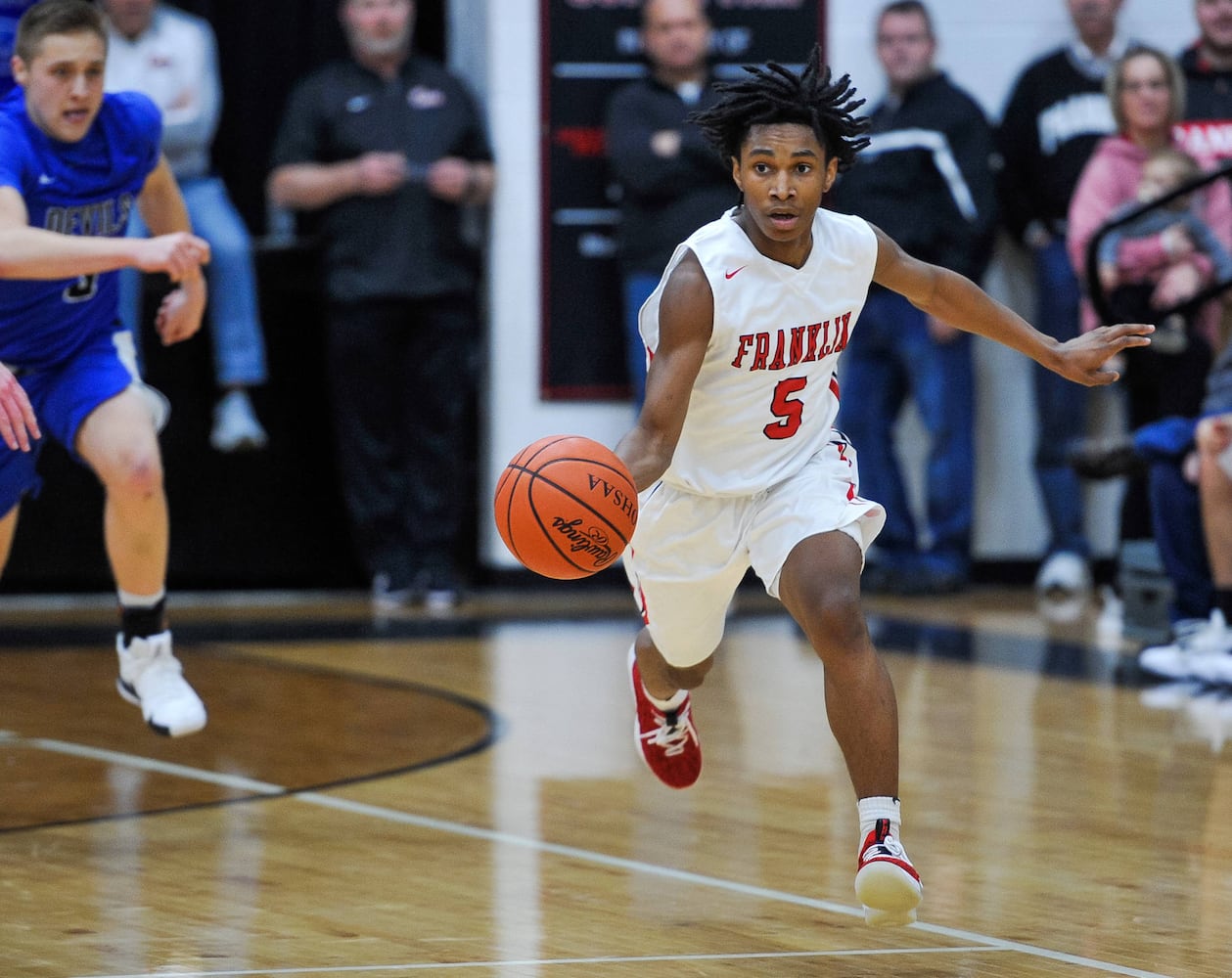 Franklin vs Brookville basketball