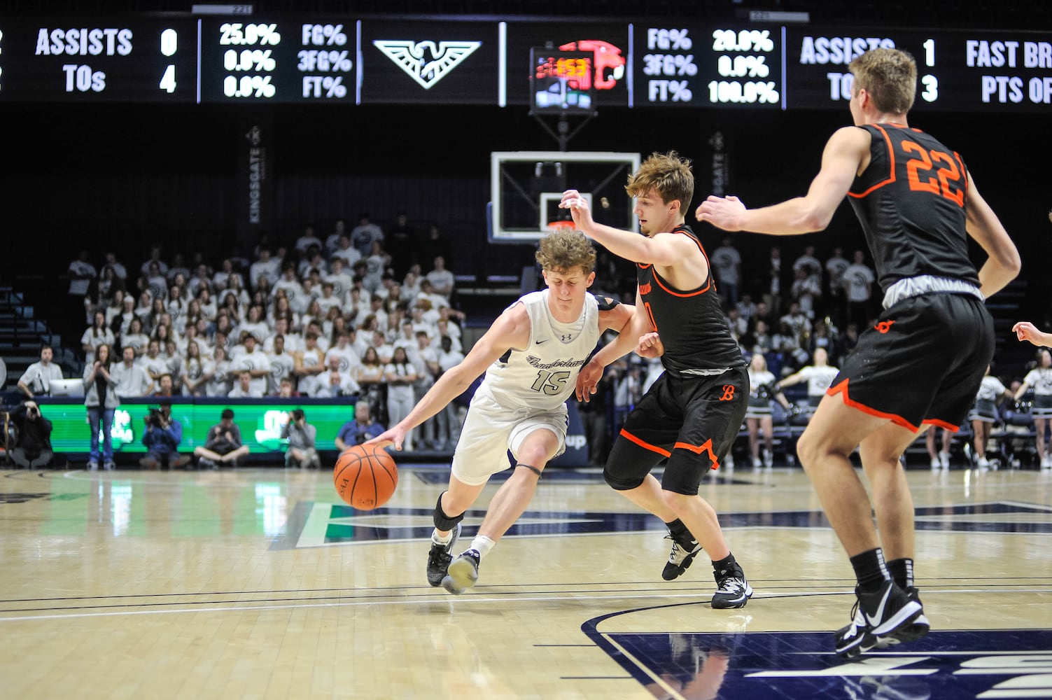 Lakota East beats Beavercreek in boys D1 district basketball final