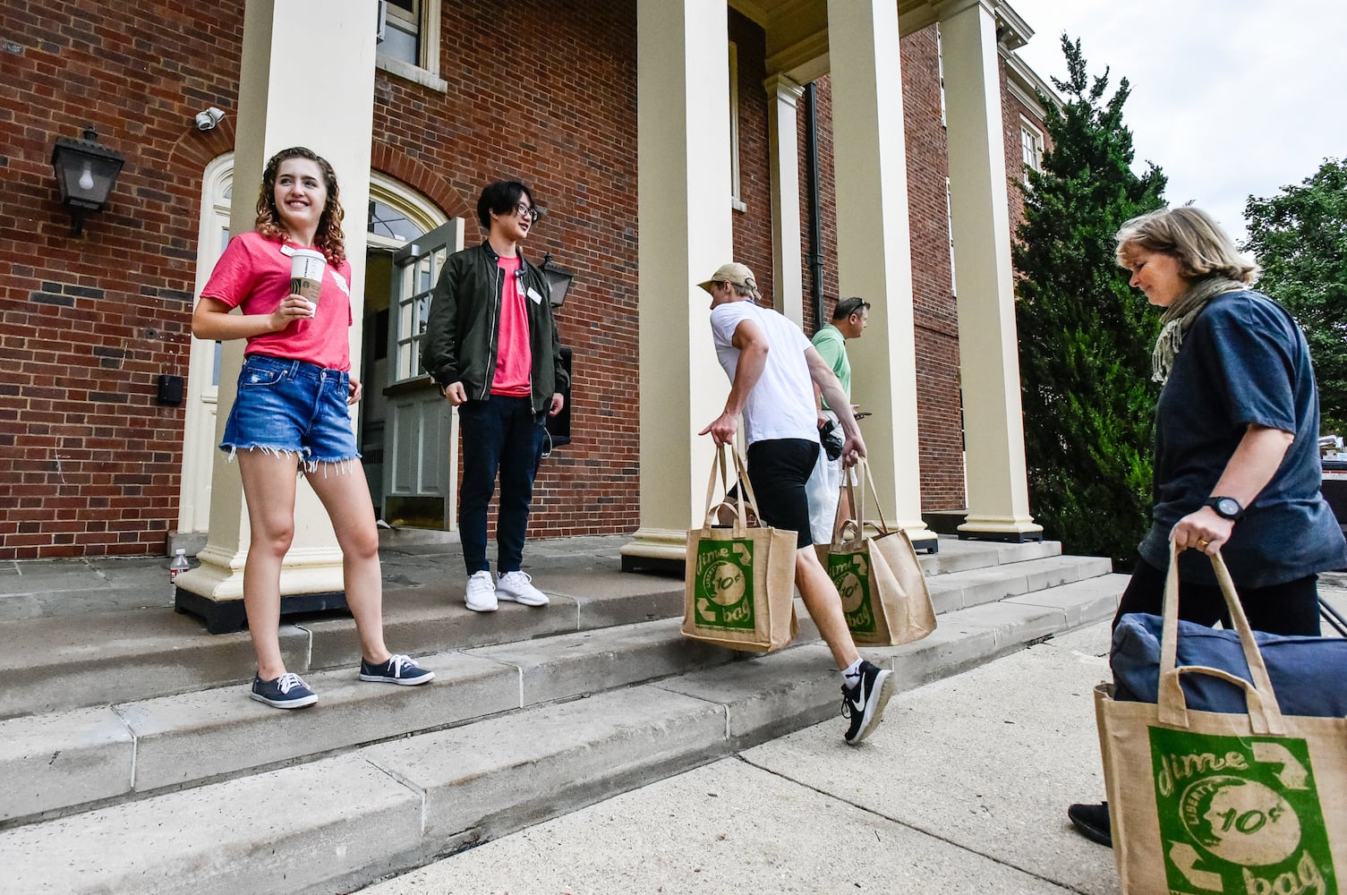 Move-In day at Miami University in Oxford