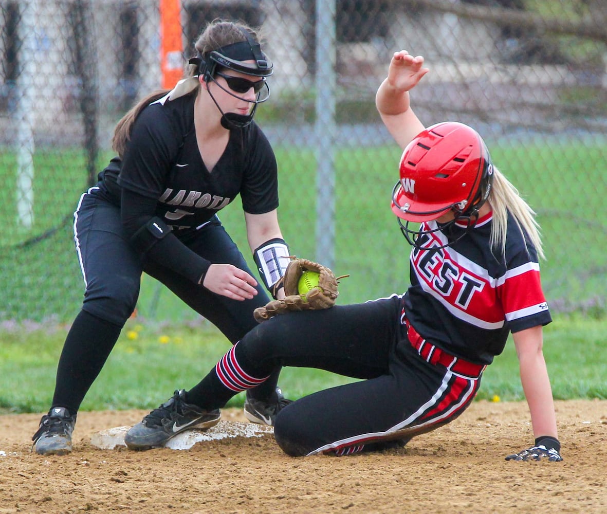 PHOTOS: Lakota East vs West softball