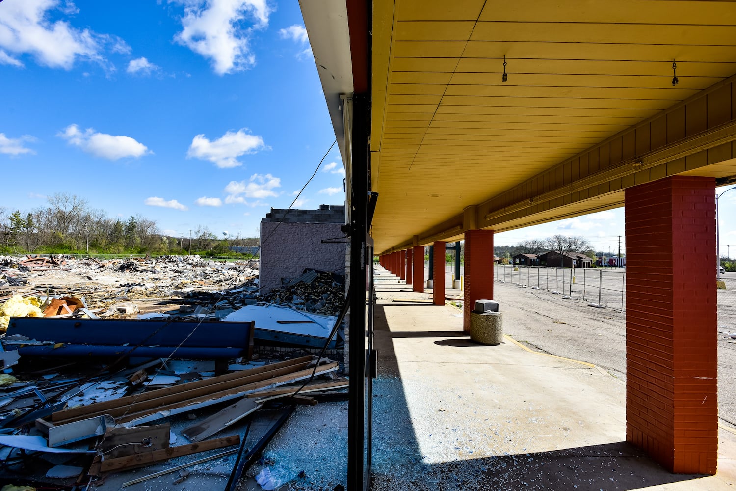 Demolition and construction underway at Hamilton West Shopping Center