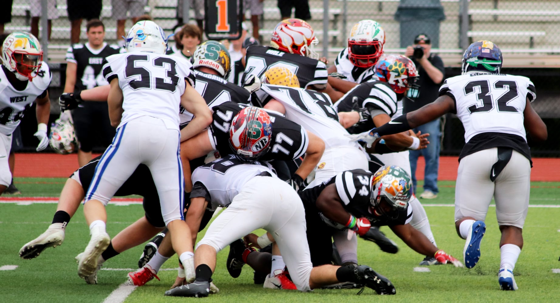 PHOTOS: SWOFCA Ron Woyan East-West All-Star High School Football Game