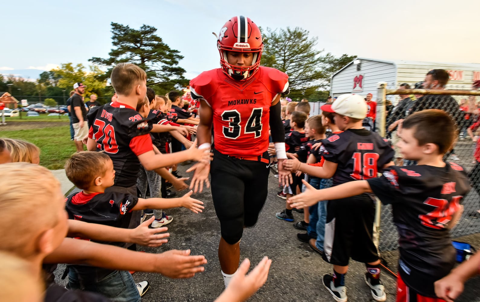 Madison vs Carlisle football