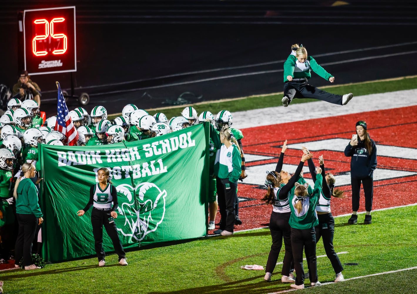 110124 Badin vs. Trotwood-Madison football