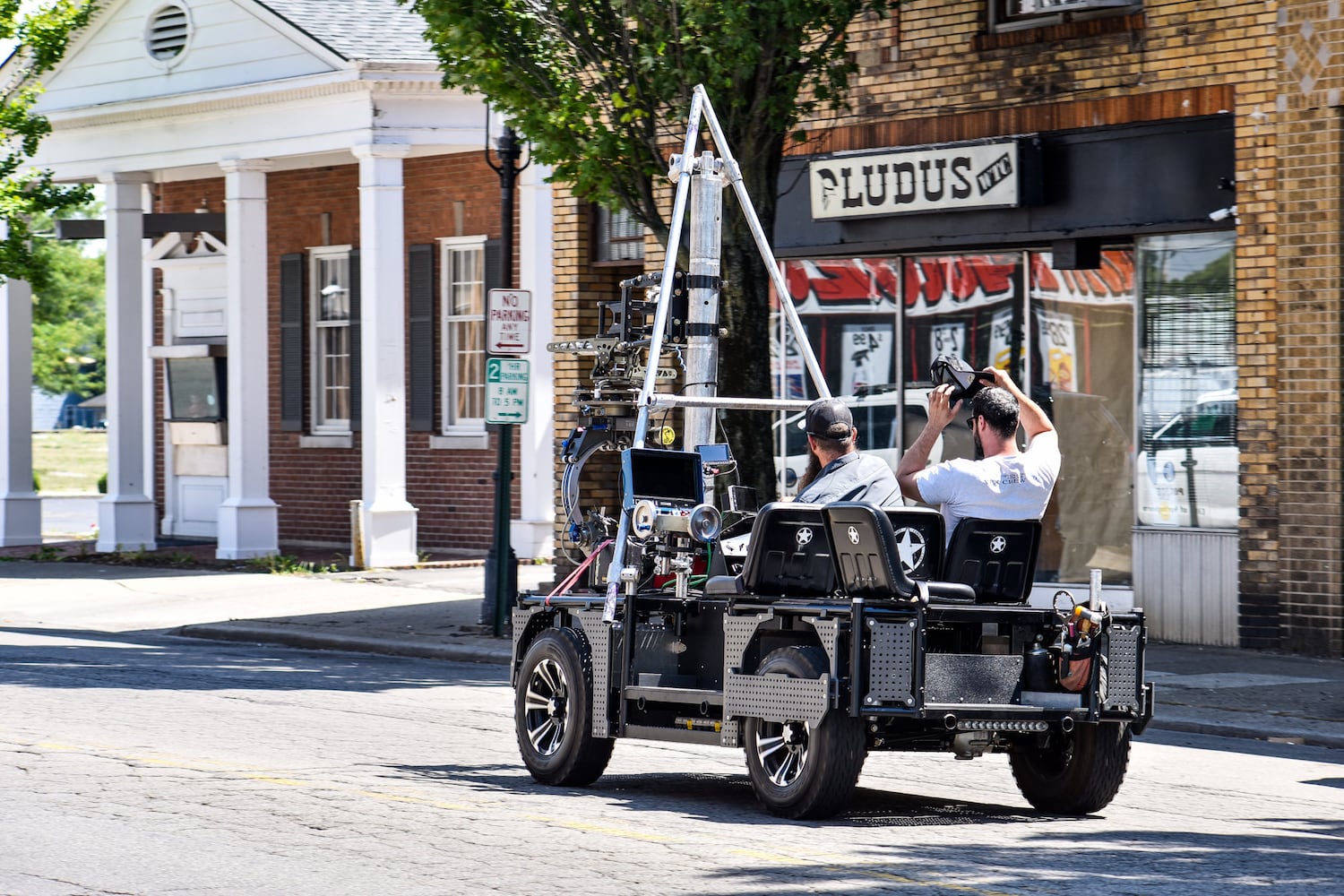 Scenes filmed in downtown Middletown for Hillbilly Elegy movie