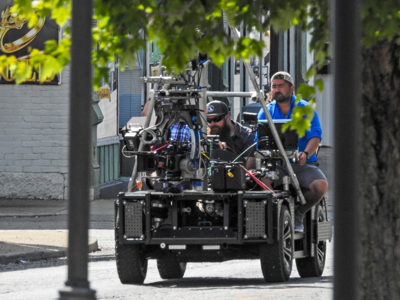 Scenes filmed in downtown Middletown for Hillbilly Elegy movie