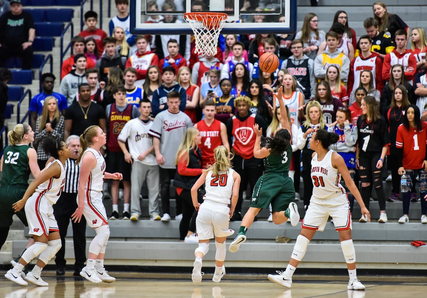 Mason vs Lakota West girls basketball