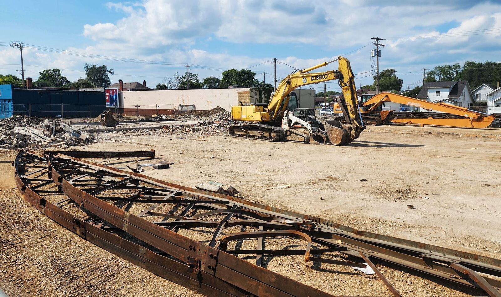 Linden Lanes has been demolished, and the project will be reimbursed with some state demolition grant funds. It's not yet been determined what will be developed on this property. NICK GRAHAM/STAFF