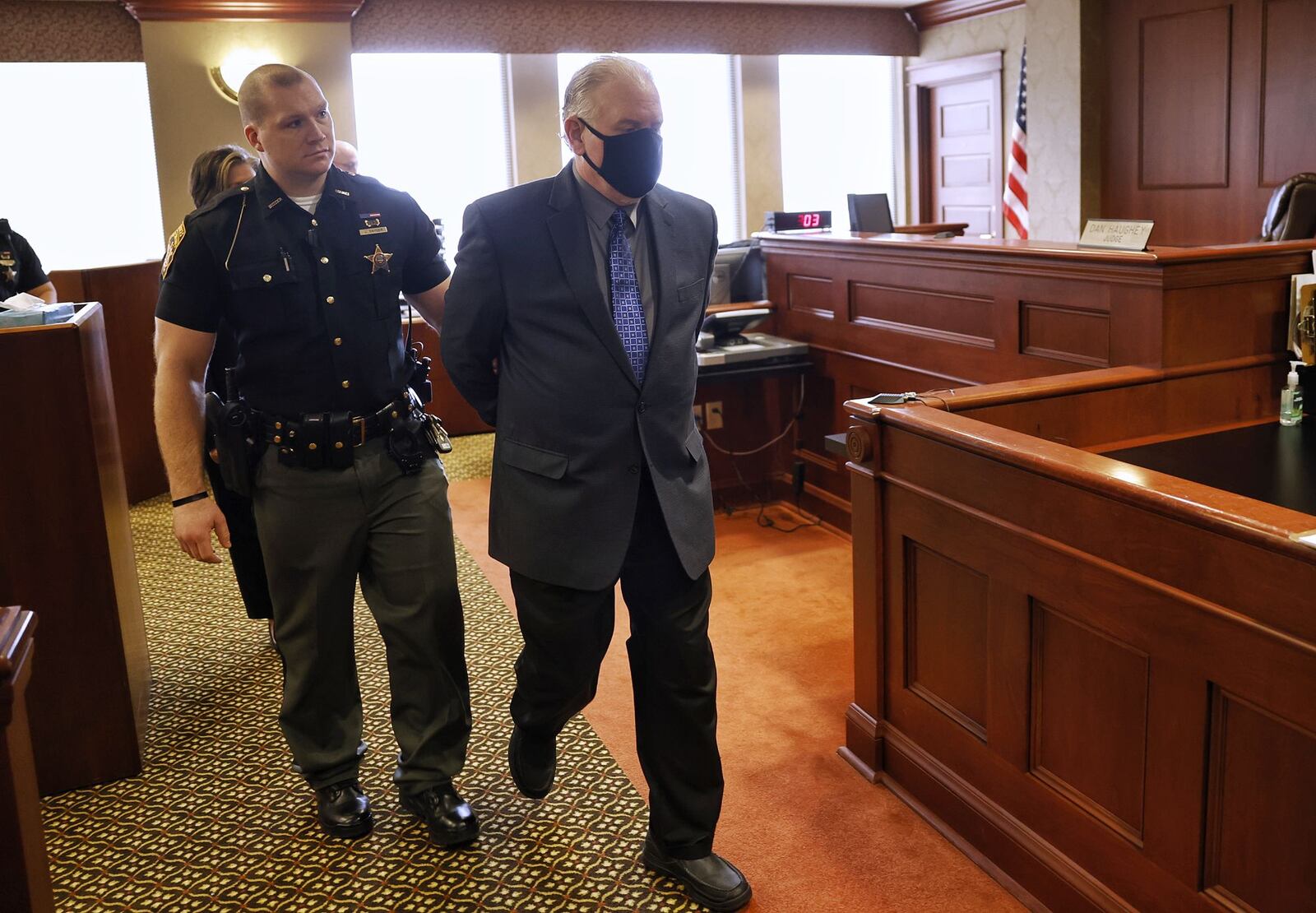 Stephen Boyd, a former chiropractor, was sentenced to 141 months for sex crimes involving his patients in Butler County Common Pleas Court Friday, April 8, 2022 in Hamilton. NICK GRAHAM/STAFF