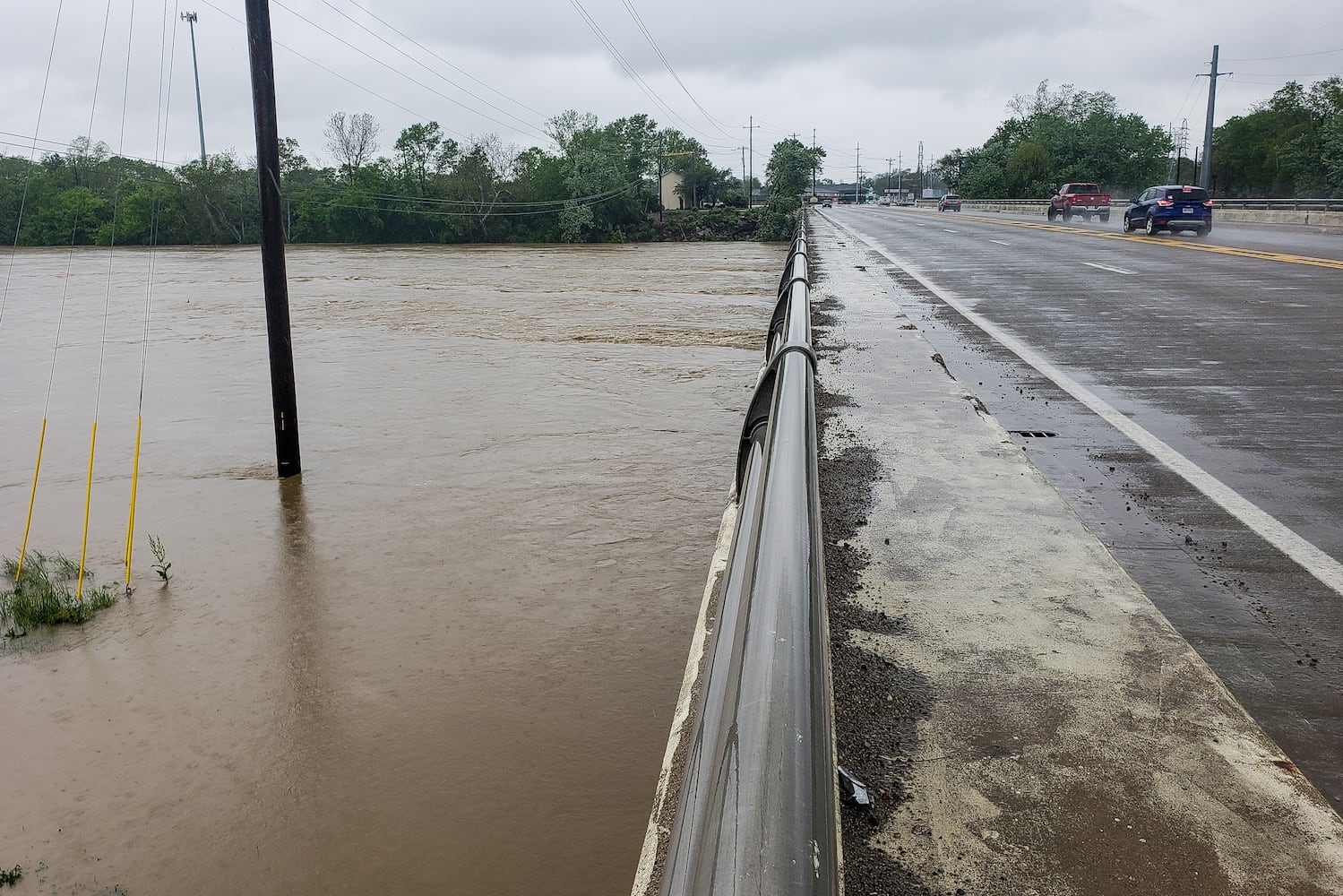 PHOTOS: Heavy rain causes flooding in Butler County