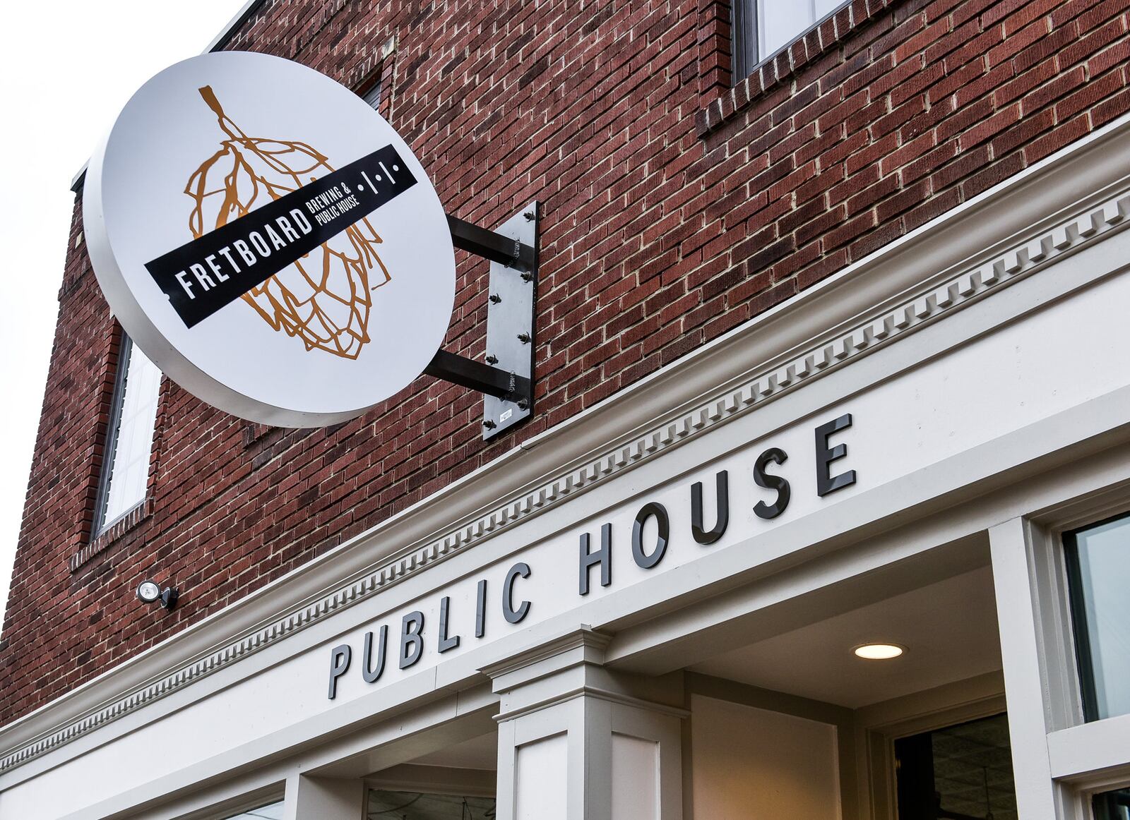 Fretboard Brewing & Public House opened at 103 Main St. in downtown Hamilton in December 2019. The brewery and restaurant offers three levels with bar area on the first floor, a dining room area on the second floor and rooftop dining with a view of the Great Miami River. NICK GRAHAM/STAFF