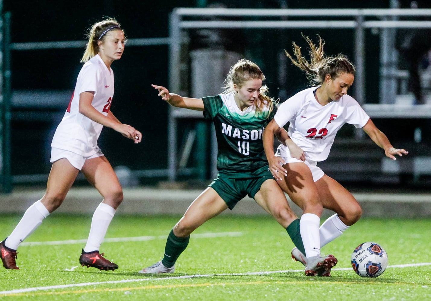 Mason vs Fairfield girls soccer