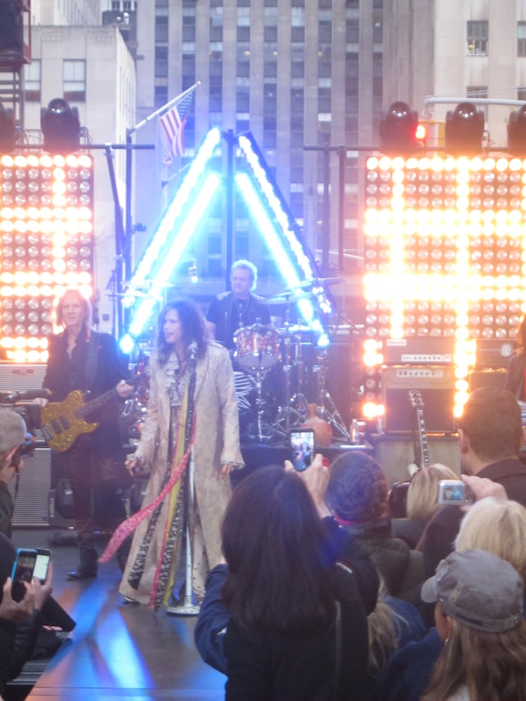 Aerosmith Live on NBC's Today Show