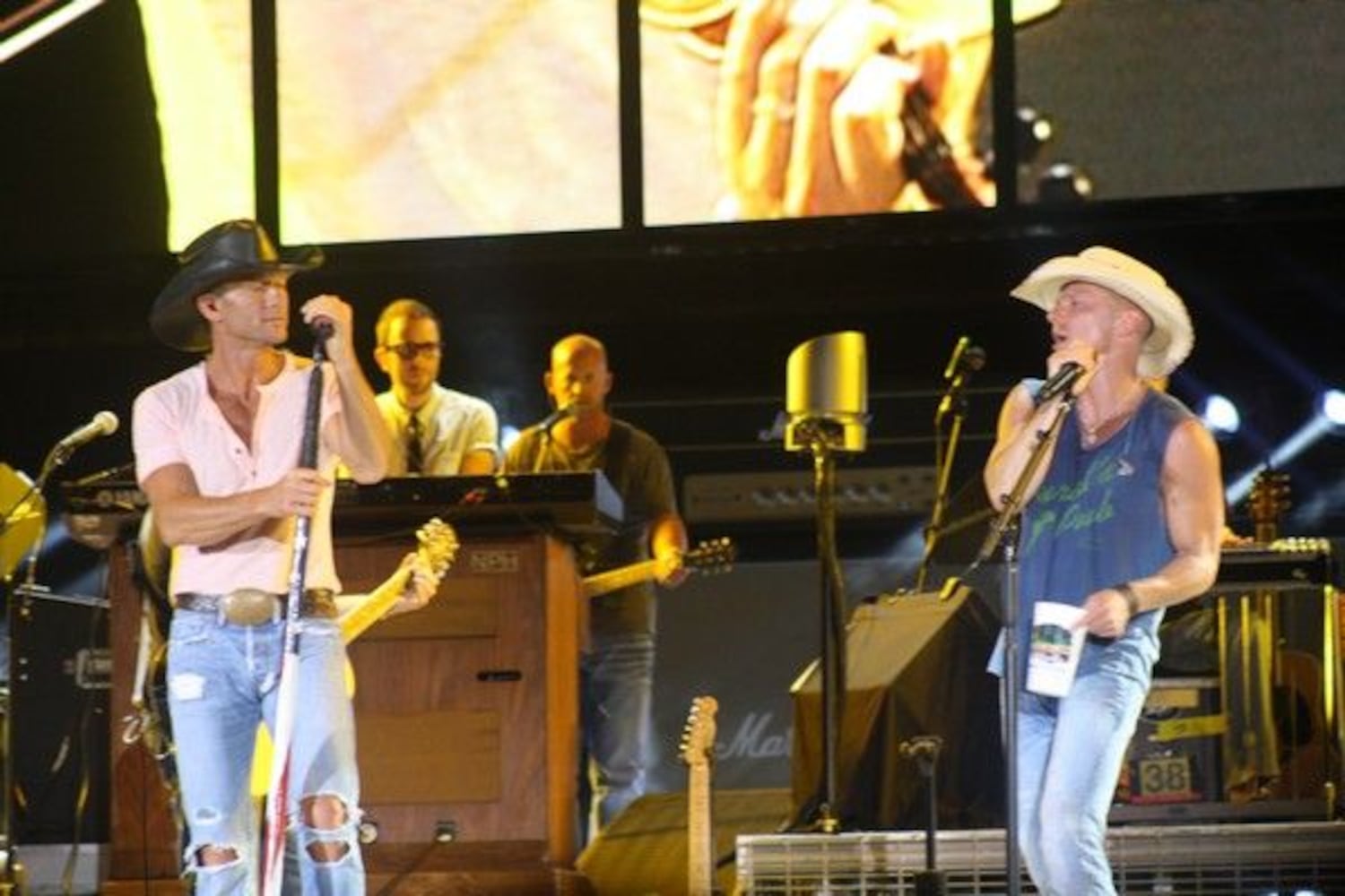 Kenny Chesney and Tim McGraw