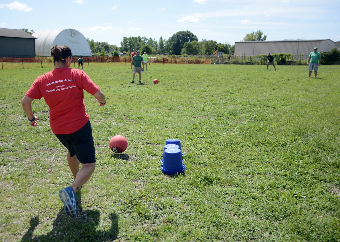 PHOTOS: Fairfield kicks into fall with Dougie & Ray's inaugural kickball tournament