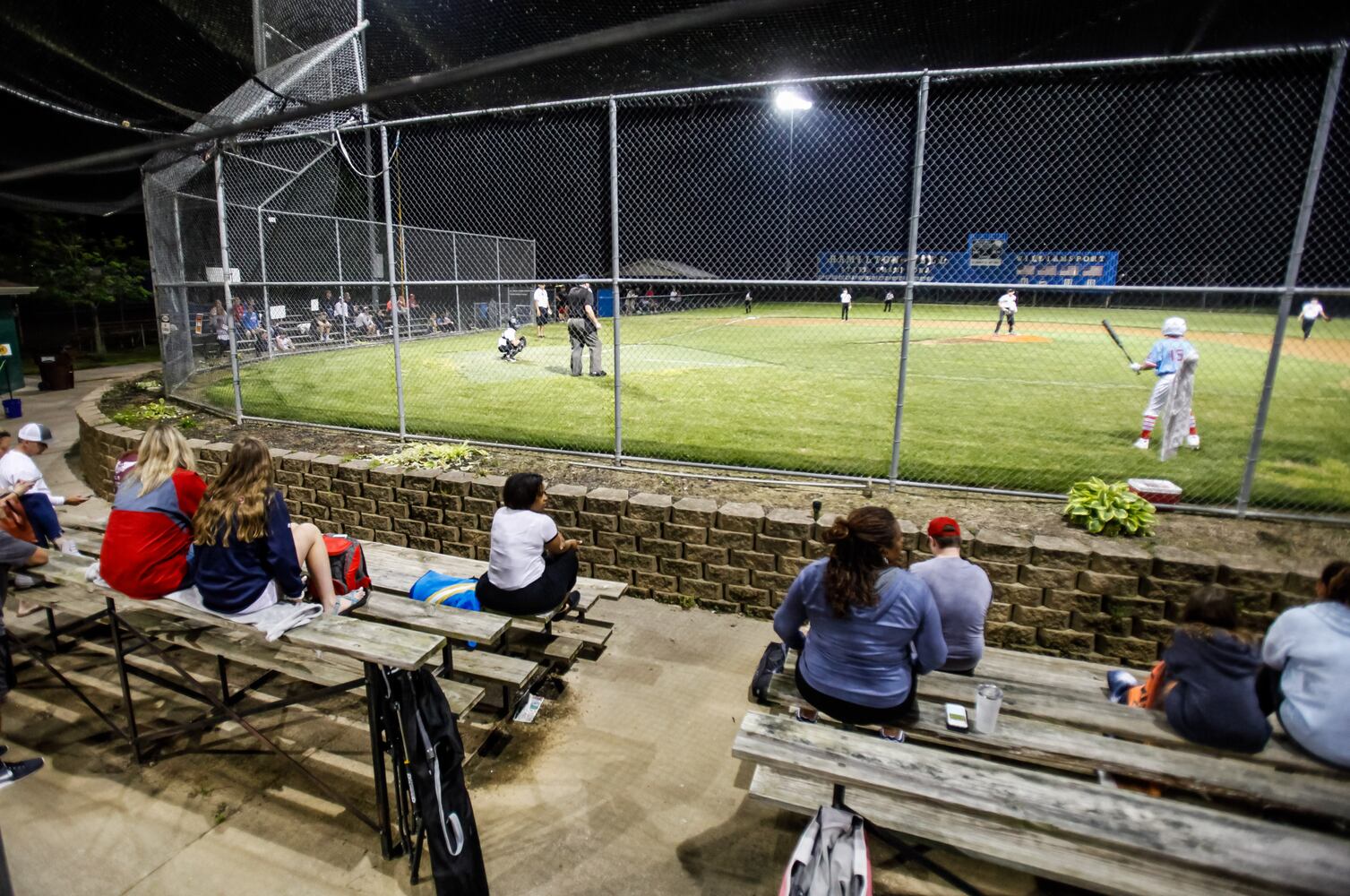 Youth baseball teams get back in action just after midnight