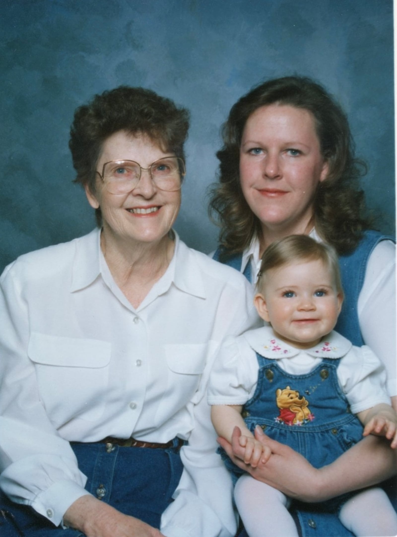 The second-place winner of our holiday cookie contest was Lesley Johnson of Kettering with her recipe for Chocolate Halfway Cookies. She is pictured with her late-mother, Boni, and daughter, Sydney in 1998 (CONTRIBUTED PHOTO).