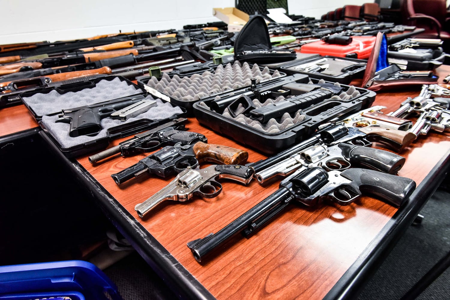 Over 100 Guns Seized in Butler County