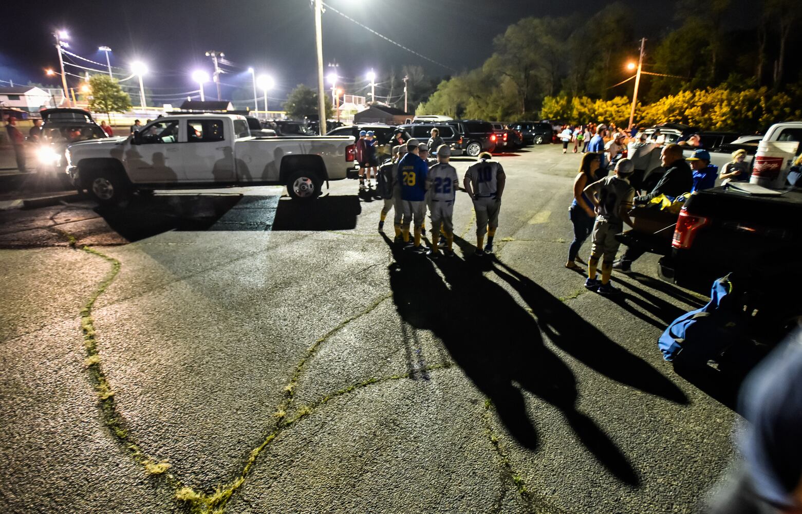 Youth baseball teams get back in action just after midnight