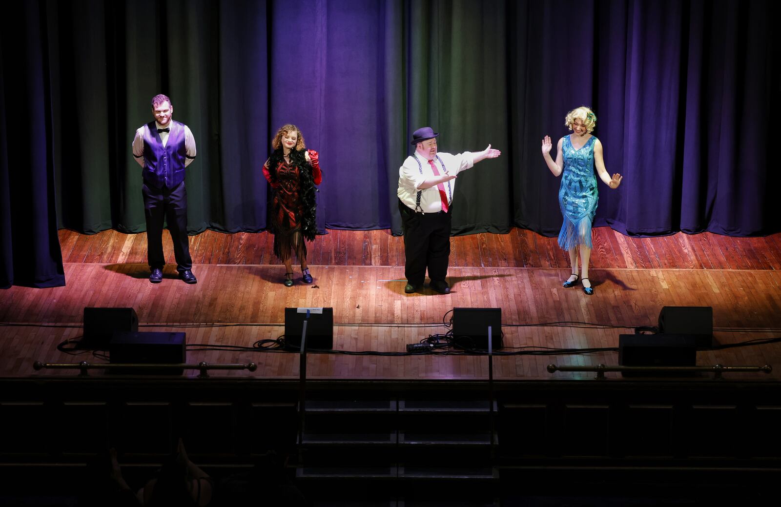 The Sorg Opera House hosted an open house with tours of the building and performances by Queen City Vaudevillians on Sept. 10. Seventeen more musical acts are scheduled for this year. NICK GRAHAM / STAFF
