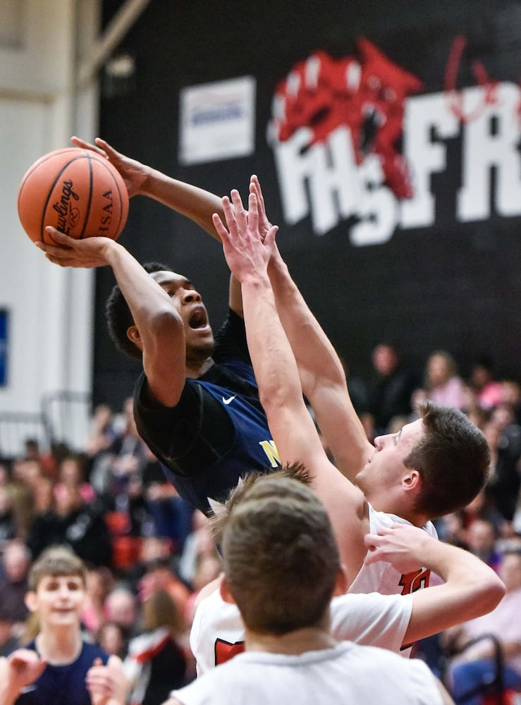 Franklin vs Monroe Basketball