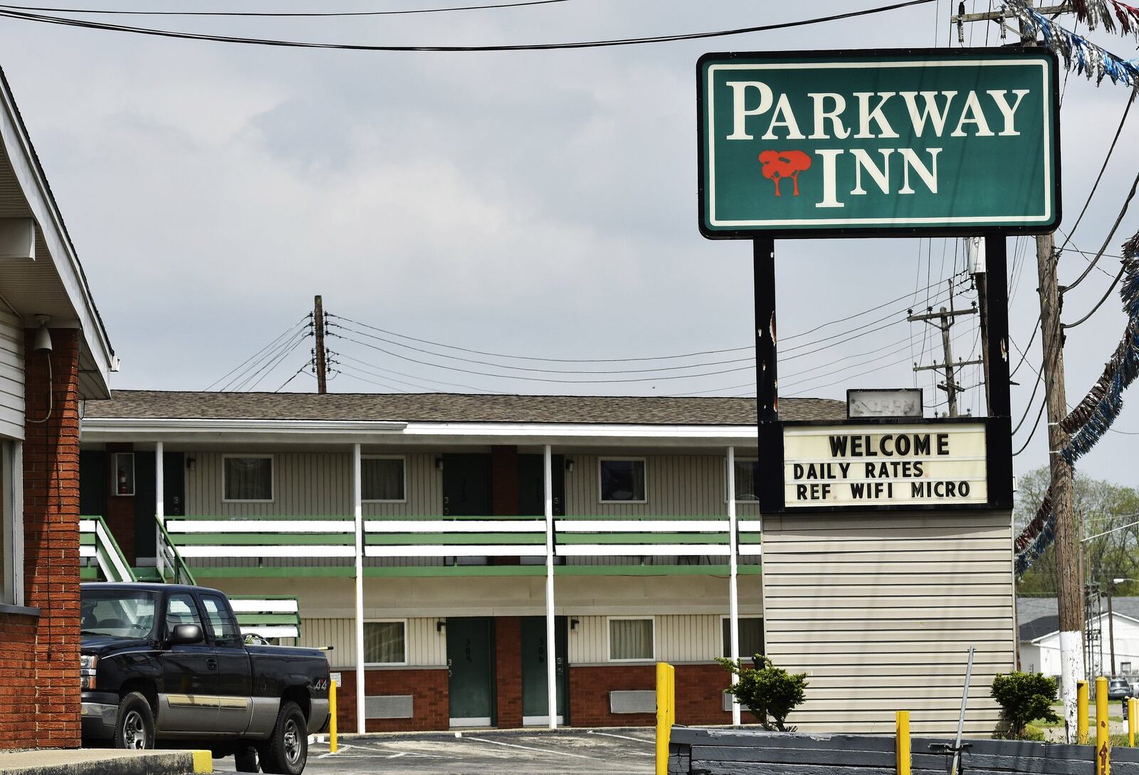 The owners of Parkway Inn, 2425 N. Verity Pkwy., have received a nuisance ordinance from the city of Middletown because of the high number of police calls. The owners flew from New Jersey and met with city and police officials, said City Manager Doug Adkins. NICK GRAHAM/STAFF