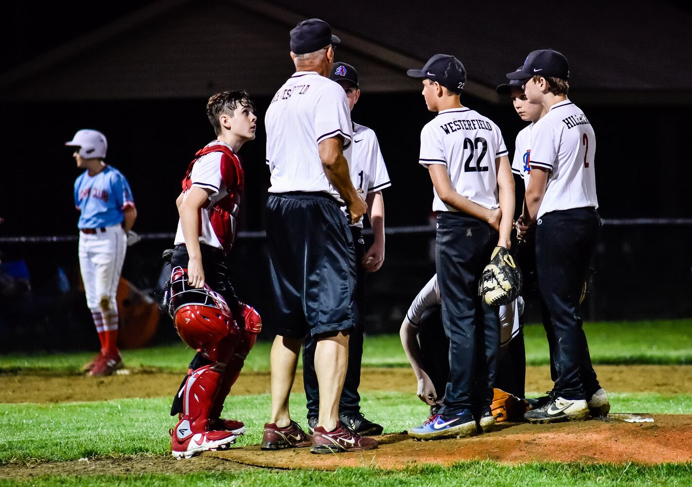 Youth baseball teams get back in action just after midnight