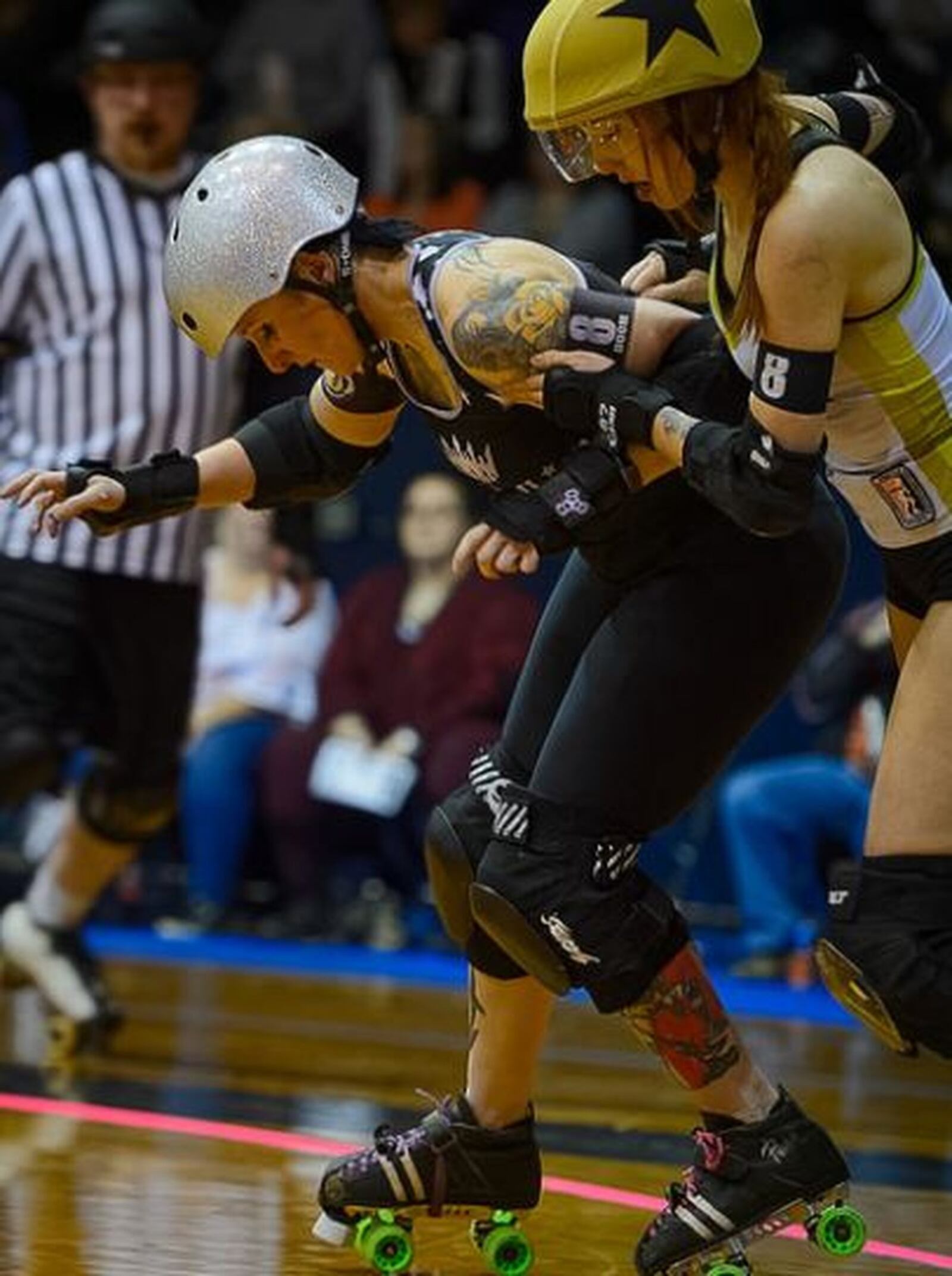 Krayla “Doom” Ward lives in Middletown and competes in roller derby.