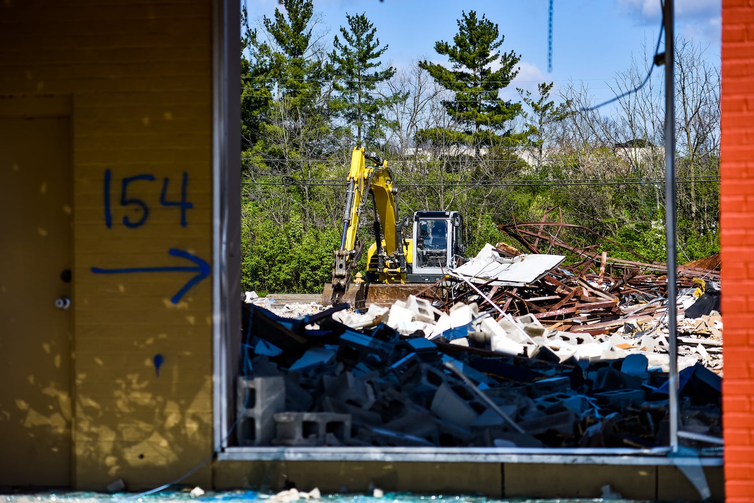 Demolition and construction underway at Hamilton West Shopping Center