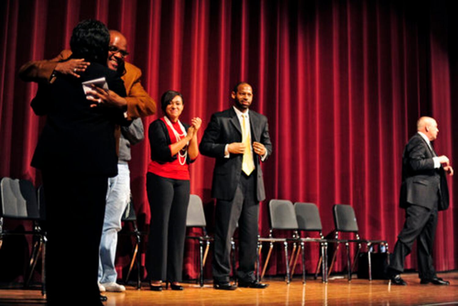 Anita Scott Jones speaks at Middletown H.S.