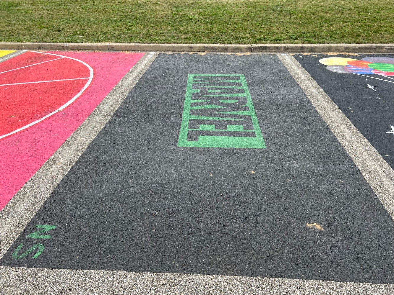 Fairfield High School senior parking lot spaces